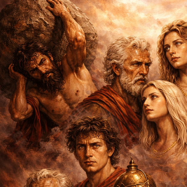 Los Eólidas y Sísifo